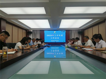 江苏大阳城集团娱乐游戏生物召开2022年上半年度工作会议